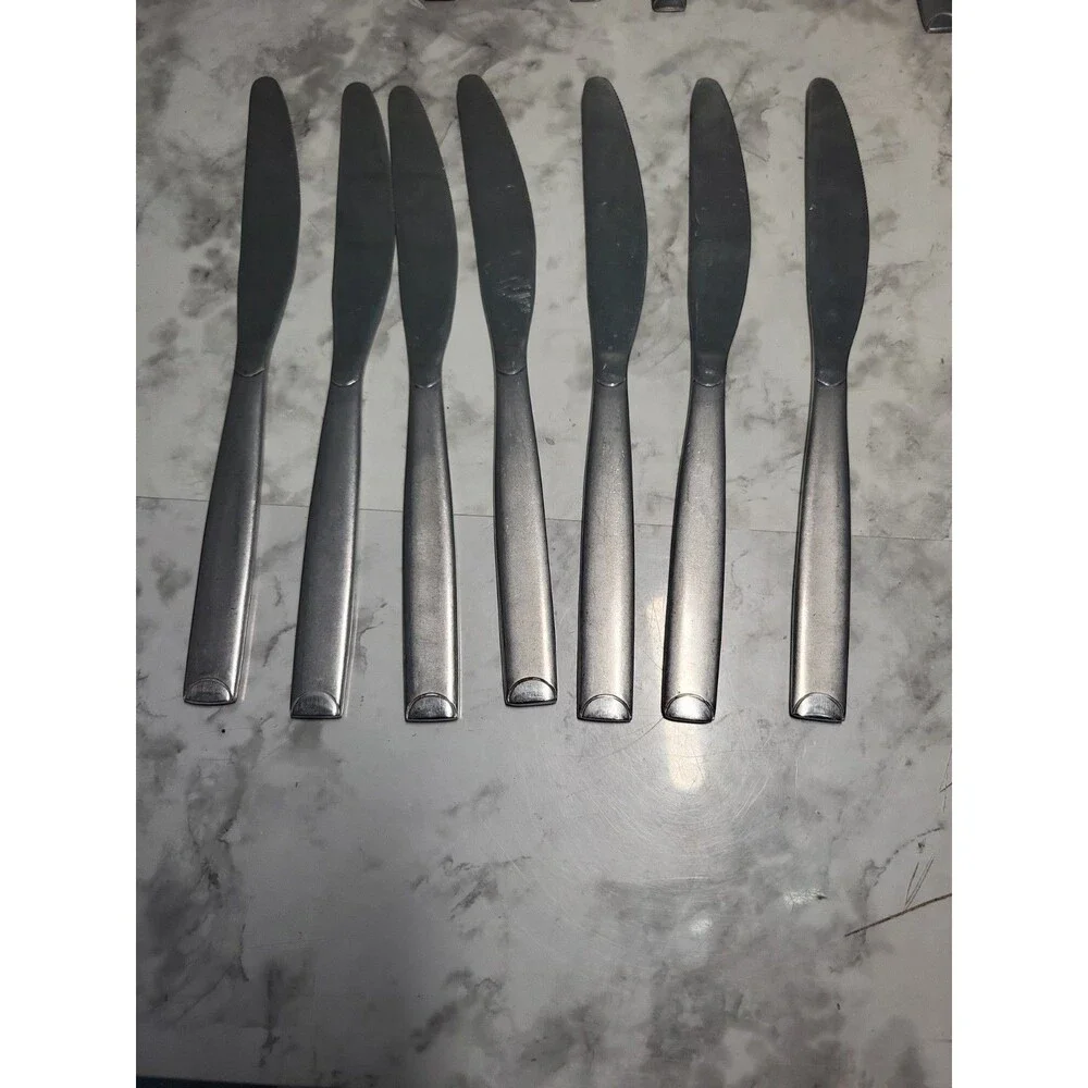 21 Pieces Cambridge Stainless Steel KIONA SAND Flatware Cutlery Dinner Utensils